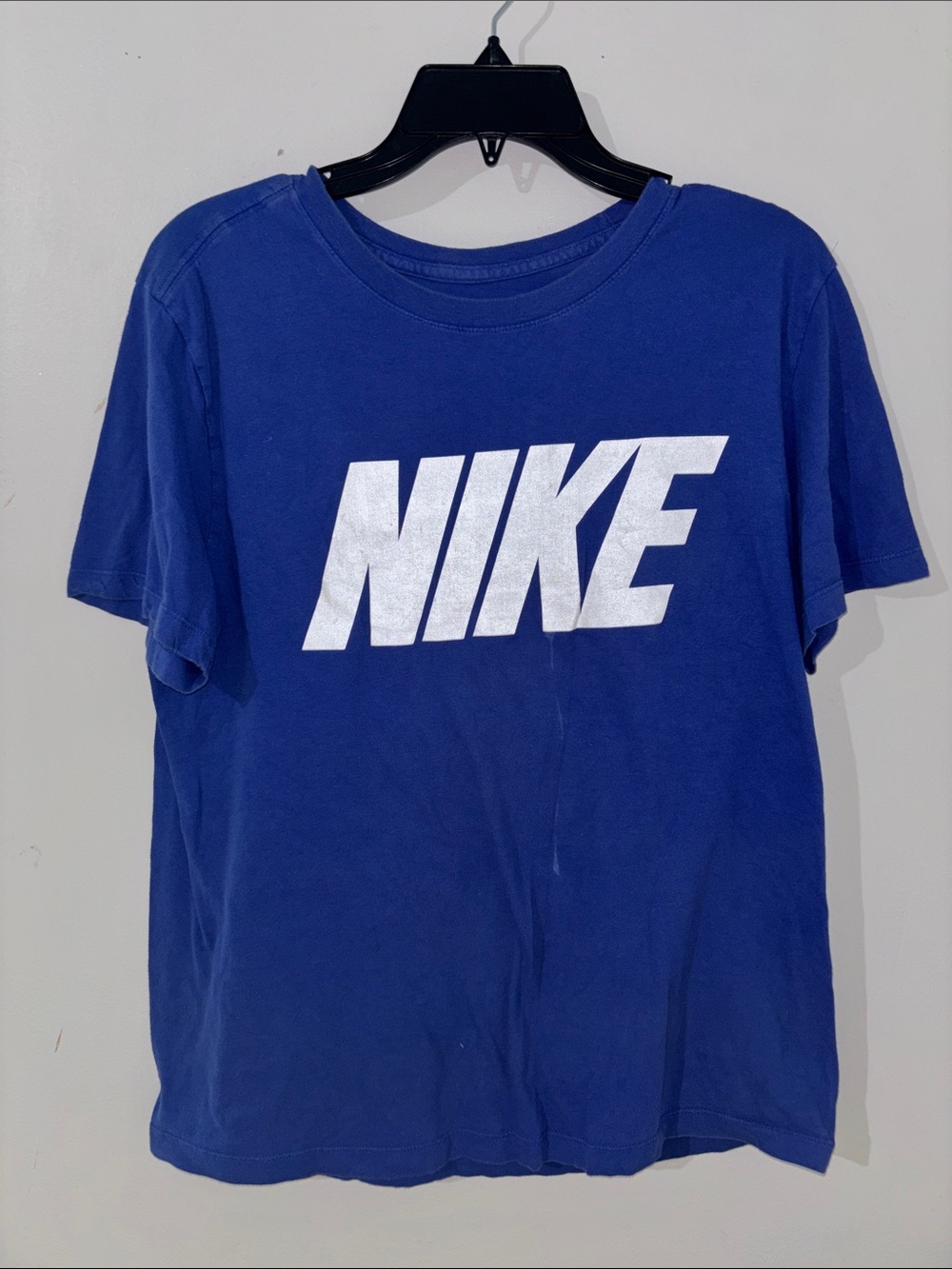 Nike Men’s Royal Blue Short-Sleeve Logo Tee